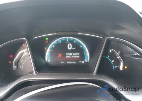 2017 Honda Civic Ex из США, поврежденный, VIN 2HGFC2F73HH539593